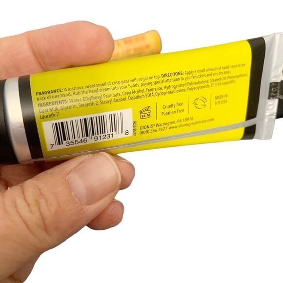 Lip Balm and Hand Cream Lot Burt’s Bees Dionis Goat Milk Hand Cream NEW 4 ITEMS - Picture 8 of 10